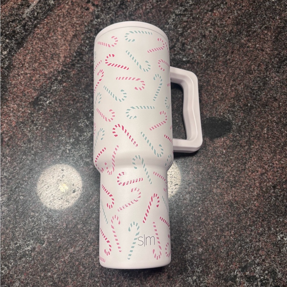 New Limited Simple Modern Candy Cane Trek Tumbler